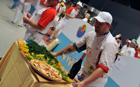 Alfonso Iovieno partecipa al Campionato Mondiale della Pizza ad Expo 2015
